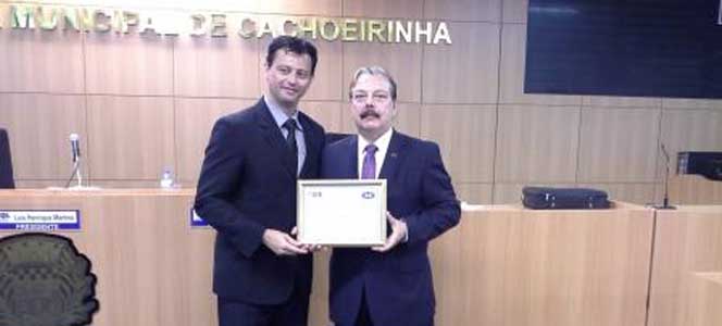 CRA-RS recebe moção na Câmara de Vereadores de Cachoeirinha